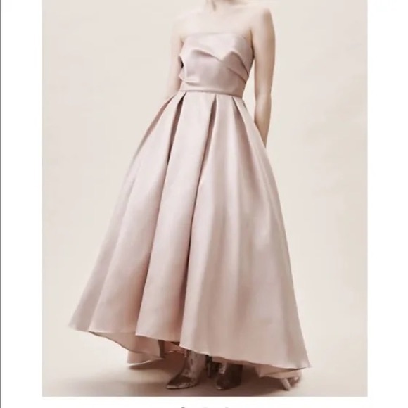 BHLDN Dresses & Skirts - BHLDN soft pink ball gown prom dress bridesmaids size 8 NWT